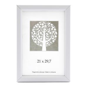 Fotorāmis SAVEX A4, 21x29.7 cm, plastmasas, balta krāsa - 200-11371