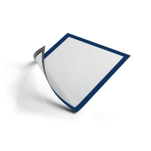 Pašlīpoša kabata DURABLE DURAFRAME® MAGNETIC ar zilas krāsas rāmi, A4 formāts, 5 gab./iepak. - 200-11529