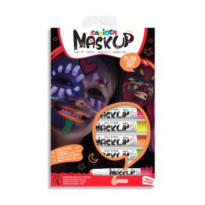 Sejas krāsas CARIOCA Mask Up Neon 6gab - 200-13682