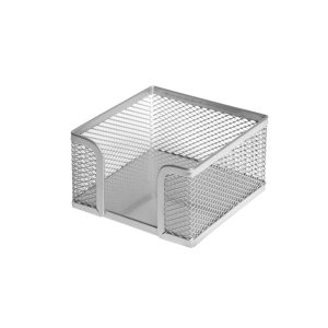 Piezīmju turētājs FOROFIS, 9,7x9,7cm, sudrabs - 200-13824