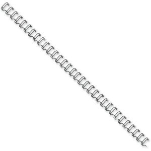 Metāliskas spirāles FELLOWES, 10 mm, 100 gab./iepak., melnas - 250-03639