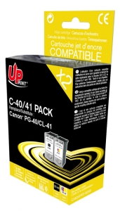 Tintes kasete UPrint Canon C-40/41 PACK Black  25ml + 3Colors 18ml