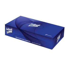 Kosmētiskās salvetes SELPAK PRO Premium, 3 slāņu, kastē, 50gab - 400-07226