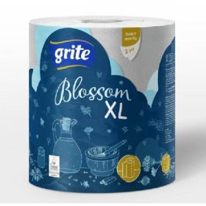 Virtuves dvieļi Grite Blossom XL, 1 rullis, 2 slāņu - 400-08480