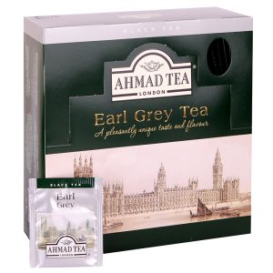 Melnā tēja AHMAD Alu Earl grey, 100 maisiņi x 2 g paciņā - 450-01146