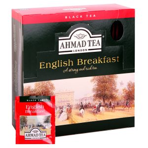 Melnā tēja AHMAD Alu ENGLISH Breakfast, 100 maisiņi x 2 g paciņā - 450-01151
