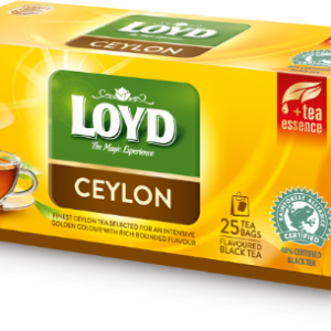 Aromatizēta melnā tēja LOYD Ceylon, 25x2g - 450-11587