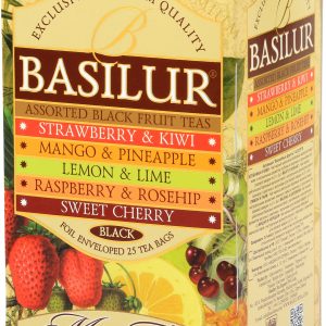 Basilur Magic Fruits Assorted melnā tēja maisiņos 25 paciņas 25x2g 50g - 450-18225