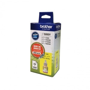 Tintes kasete BrotherBT5000Y Yellow 5000 lapām, DCP-T300, T500W, T700W