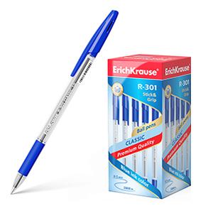 Pildspalva lodišu R-301 Classic Stick&Grip ErichKrause,  zila