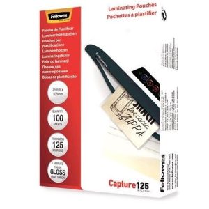 Laminēšanas kabatas A7(75x105mm)/125mic,  100gab.
