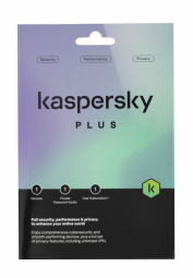 Programma Kaspersky Plus Pamata Licence 1 Gads 1 Iekārtai