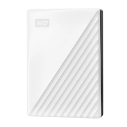 Ārējais disks WD 6TB My Passport 2.5" USB 3.2 White