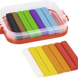 Plastilīna komplekts 340g, 9 krāsas
