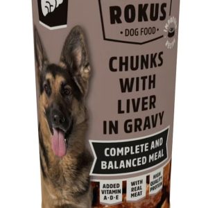 Rokus ar aknu gaļu suņiem liver 1250 g - 400-06069