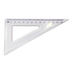 Trīsstūris 60/13cm caurspīdīgs GR853T