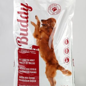 Sausā barība pieaugušiem suņiem BUDDY, liellops, 20kg - 450-24990