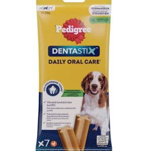 Pedigree Dentastix Medium kauliņš zobiem (7 gab.) 180g - 400-06068