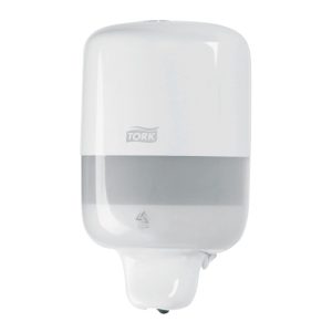 Šķidro ziepju turētājs TORK Elevation S2, tilpums 475 ml, 206 x 112 x 114 mm, baltā krāsā - 400-00170