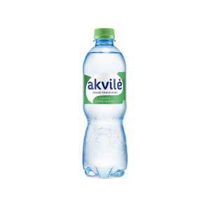 Dabīgs minerālūdens AKVILE viegli gāzēts, 0.5 L, plastmasas pudelē - 450-02019