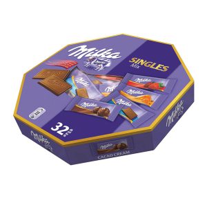 Šokolādes saldumu izlase MILKA Mix Single, 138 g - 450-03004