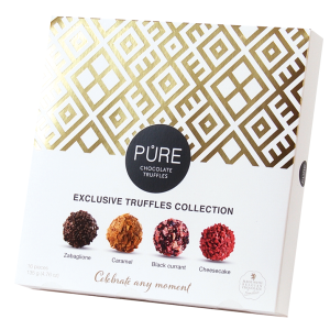 Šokolades trifeļu kolekcija PURE Pavasaris 16, 135 g - 450-03791
