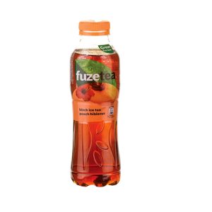 Tējas dzēriens FUZE TEA ar Persiku un Hibiska garšu, negāzēts, PET, 0.5l - 450-06415