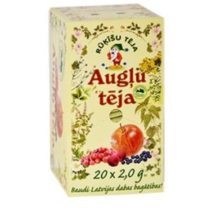 Augļu tēja RŪĶĪŠU TĒJA, 20 maisiņi paciņā x 2 g - 450-07150