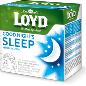 Zaļā tēja LOYD Pyramids Good Night Sleep, 20x1,2 g - 450-11649
