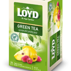 Zaļā tēja LOYD ar cidonijām un diždadžiem, 20x1,7 g - 450-11653