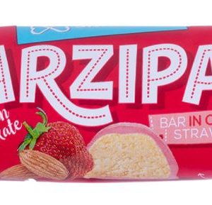 Marcipāna batoniņš šokolādē ar zemeņu garšu 40g - 450-13565