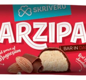 Marcipāna batoniņš tumšajā šokolādē, 40 g - 450-13566
