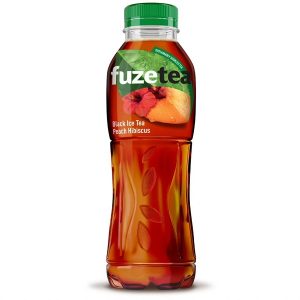 Tējas dzēriens FUZE TEA, ar Persiku un Hibiska garšu, negāzēts, PET, 1.5 l(DEP) - 450-13812