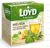 Melisas tēja LOYD Pyramids HERBAL citronu un apel.20x1,5g - 450-14560