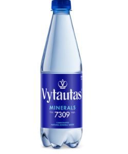 Naturāls minerālūdens VYTAUTAS gāzēts, 0.5l  (DEP) - 450-16150