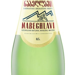 Gāzēts dabīgais minerālūdens NABEGHLAVI 0,5 L stikls (DEP) - 450-16157