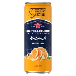 Sulas dzēriens S.PELLEGRINO Aranciata STD Apelsīnu, gāzēts, bundžā, 0.33l(DEP) - 450-20113