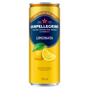 Sulas dzēriens S.PELLEGRINO Limonata Citronu, gāzēts, bundžā, 0.33l(DEP) - 450-20114