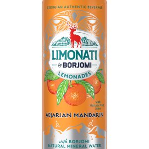 Limonāde Limonati by BORJOMI, mandarīnu, bundžā, 0.33l (DEP) - 450-23010
