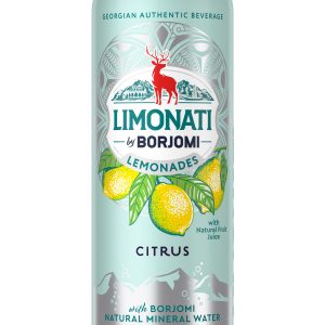 Limonāde Limonati by BORJOMI, citronu, bundžā, 0.33l (DEP) - 450-23011
