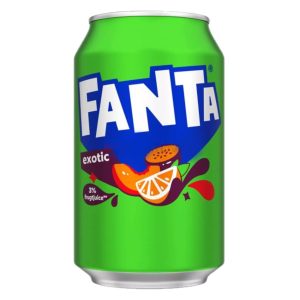 Gāzēts dzēriens FANTA Exotic, bundžā, 0.33l (DEP) - 450-23021