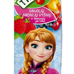 Sulas dzēriens TYMBARK Frozen, Ābolu-aroniju-ķiršu-zemeņu, 0.2l - 450-23058