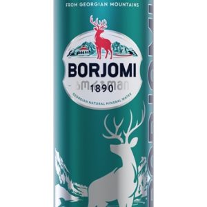 Minerālūdens BORJOMI, gāzēts, bundžā, 0.33l (DEP) - 450-23061