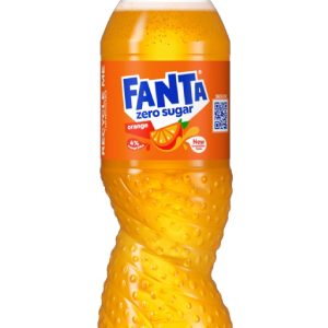 Gāzēts dzēriens FANTA Orange Zero, PET, 0.5l (DEP) - 450-27805