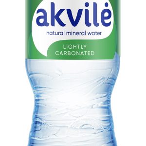 Dabīgs minerālūdens AKVILE 1.5 L, viegli gāzēts, plastmasas  pudelē - 450-02009