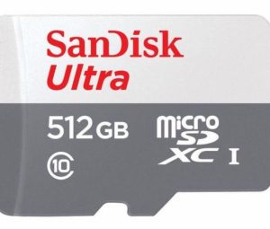 Atmiņas karte SanDisk Ultra microSDXC 512GB + Adapter