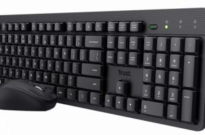 Perifērijas komplekts Trust Ody II Silent Black
