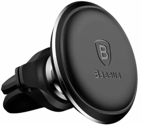Telefona turētājs Baseus Magnetic Air Black