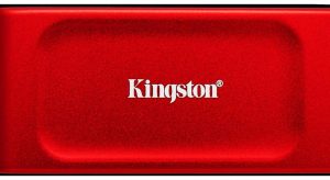 Ārējais cietais disks Kingston SSD XS1000 2TB Red