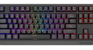 Klaviatūra Genesis Thor 230 TKL Outemu Silent Lemon